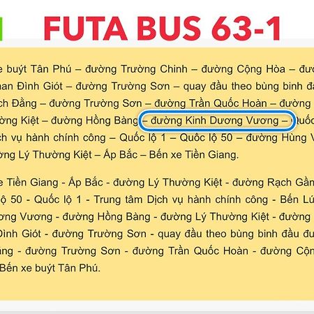 Thach Thao Homestay Mỹ Tho Eksteriør bilde